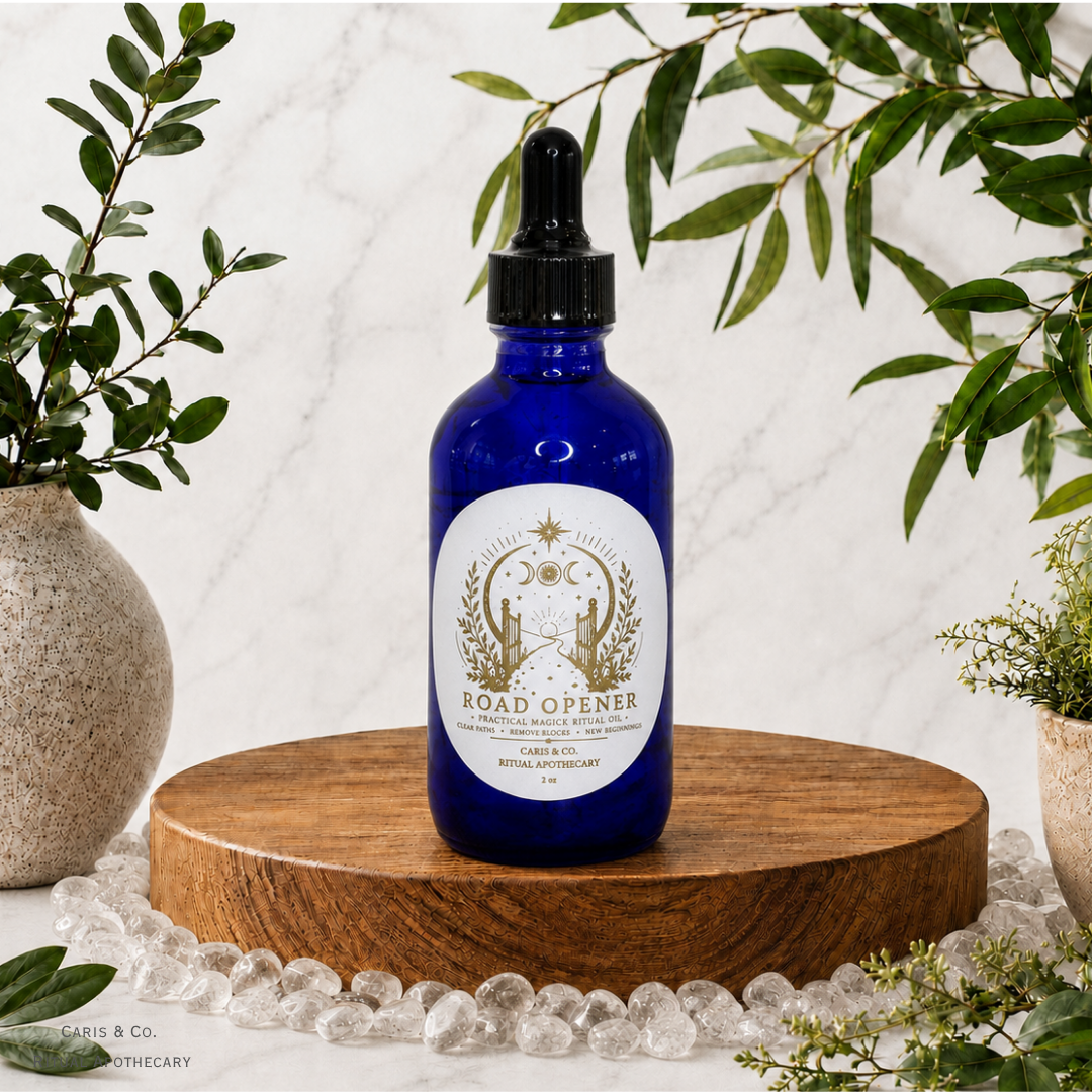 Practical Magick - Road Opener Ritual Oil (2 oz)