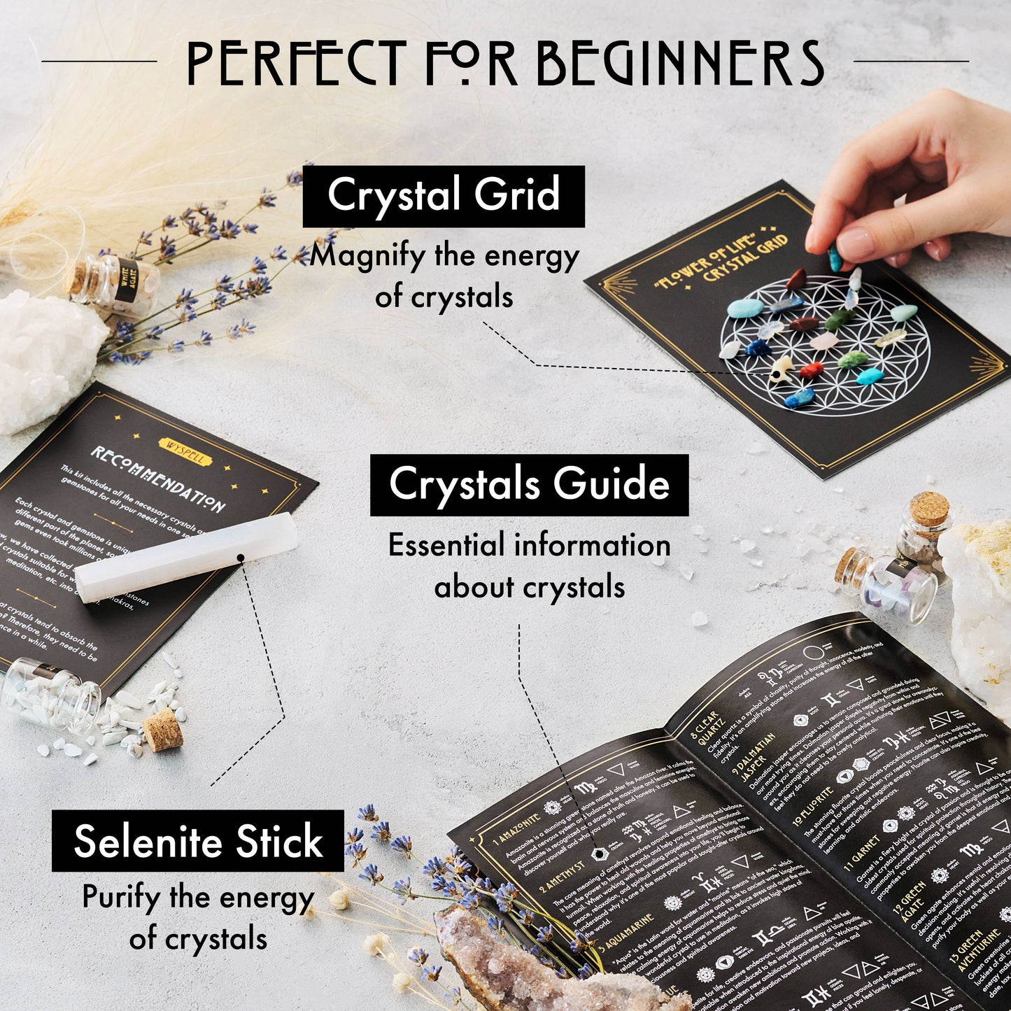 Wyspell Gemstone Kit 30 PCS