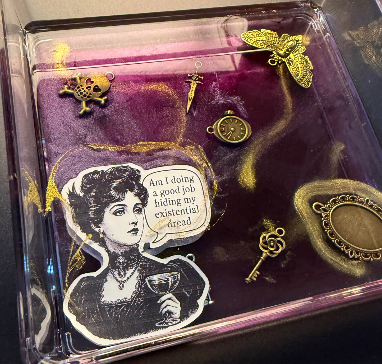 Existential Dread – Victorian Trinket Tray