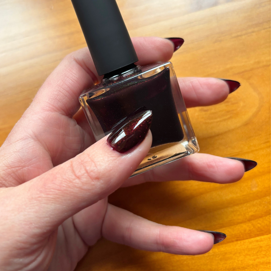 Drink Deep | Deep Wine Red Vegan Nail Lacquer