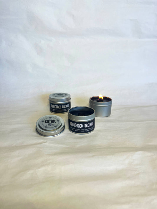 Apple & Cinnamon—1.8oz black candle | Abandoned Orchard