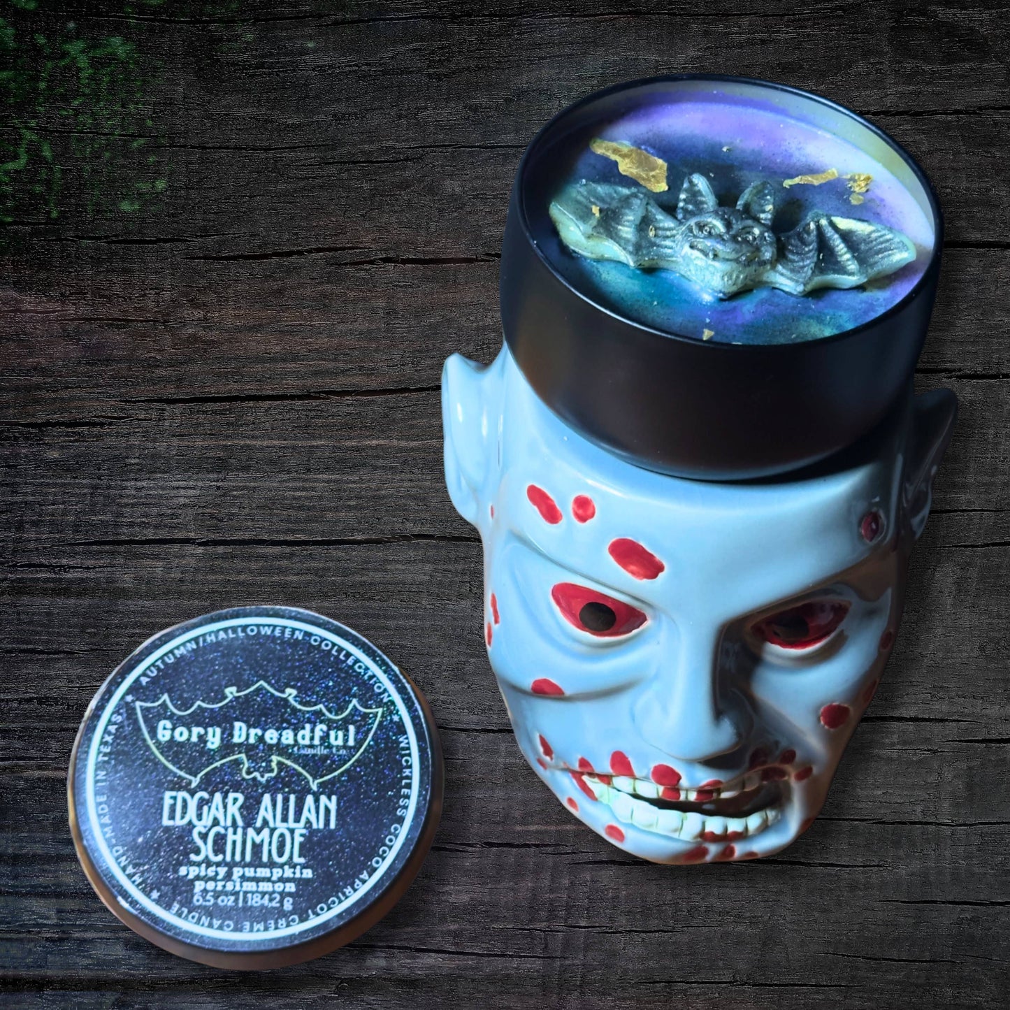 Edgar Allan Schmoe Wickless Candle