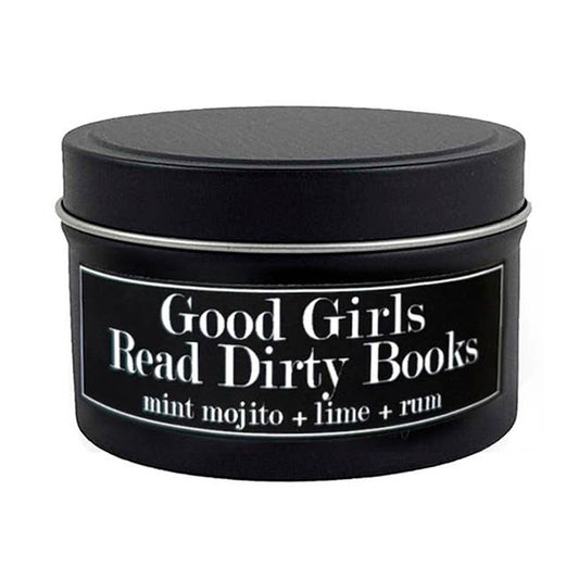 Good Girls Read Dirty Books 4oz Candle Mint Mojito