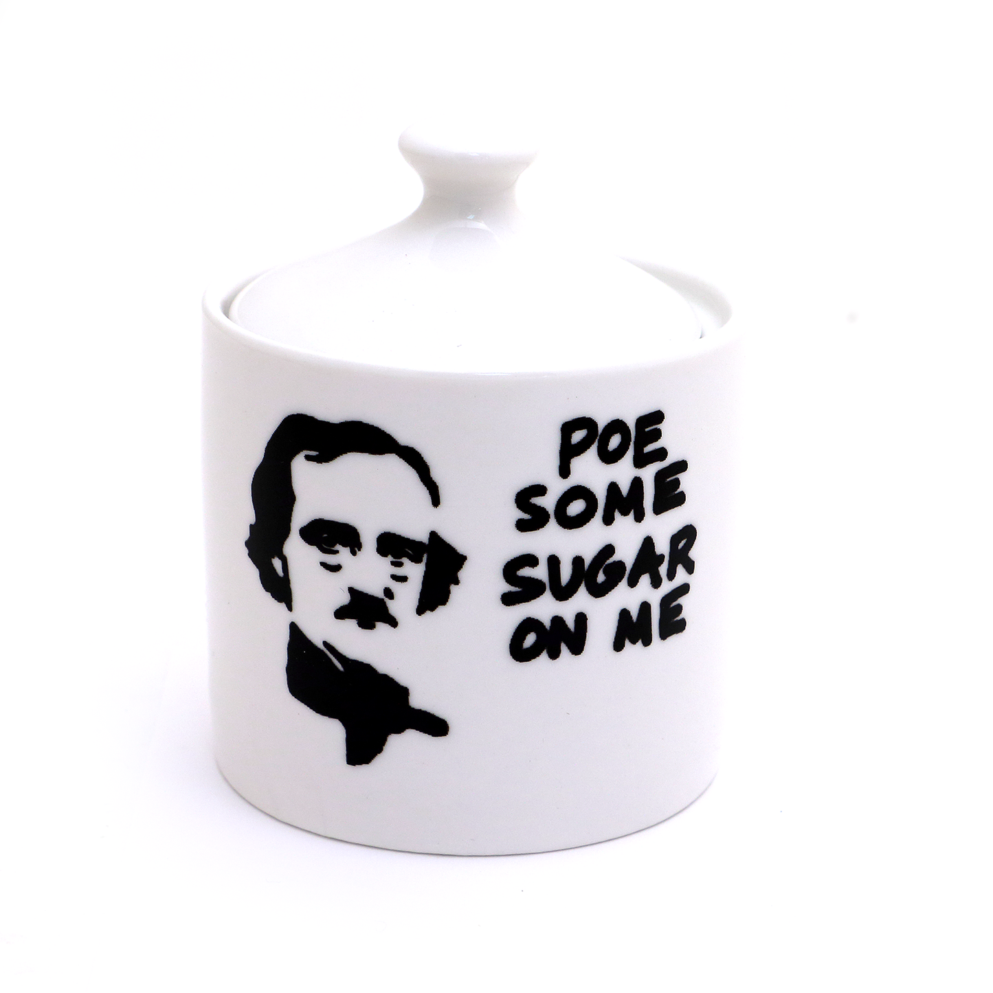 Edgar Allan Poe Sugar Bowl