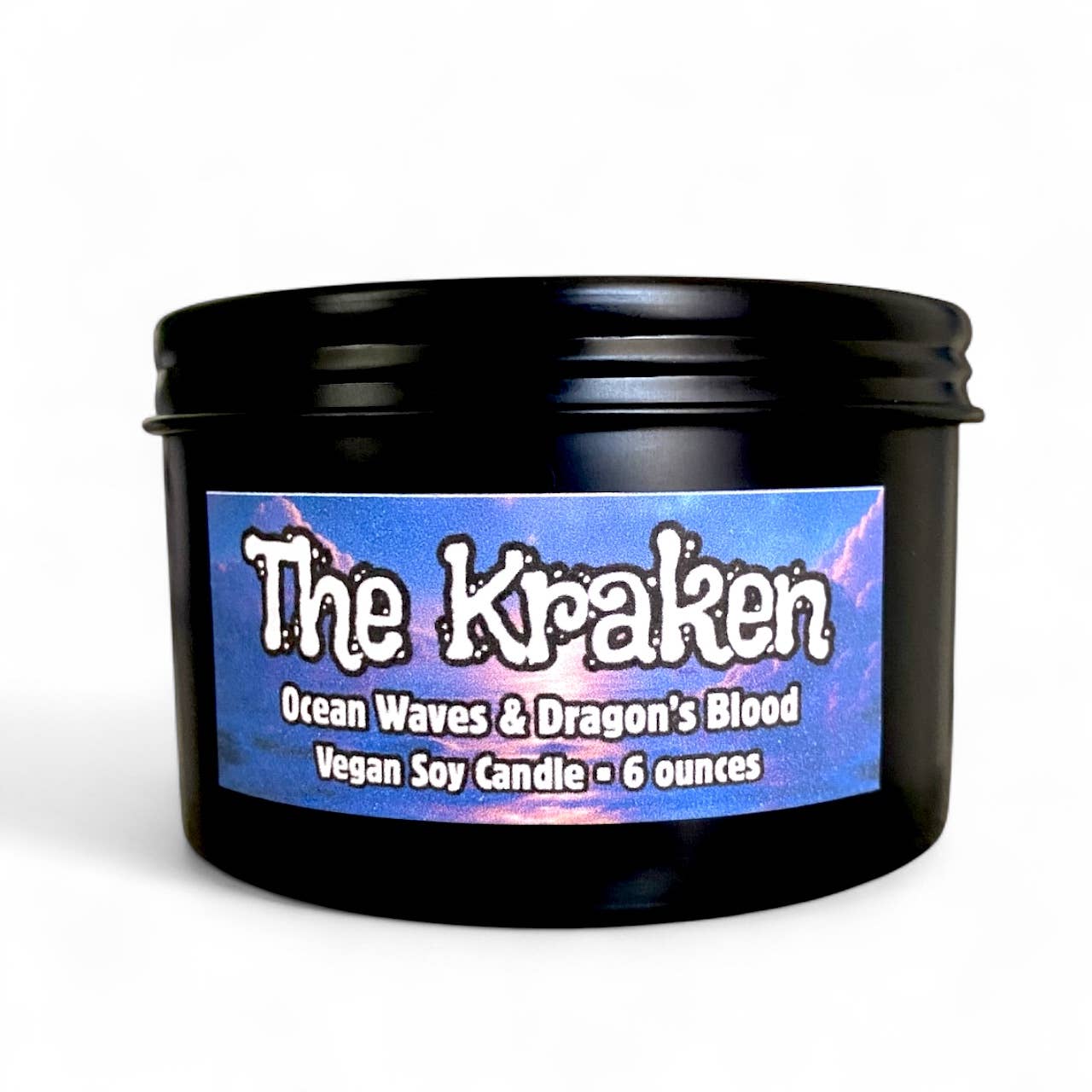 The Kraken Candle | Ocean Waves & Dragon’s Blood