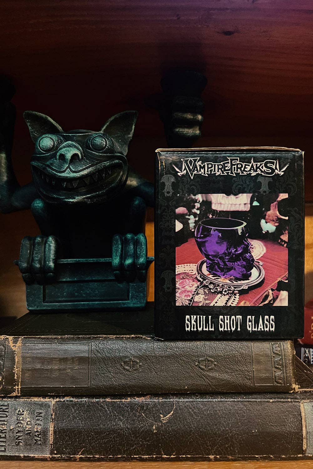 Skull Shot Glass [Deep Purple]