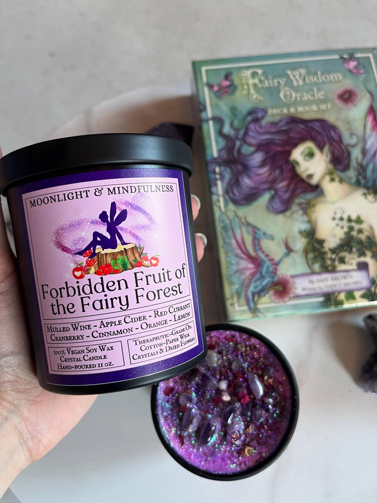 Forbidden Fruit of the Fairy Forest 100% Soy Wax Candle