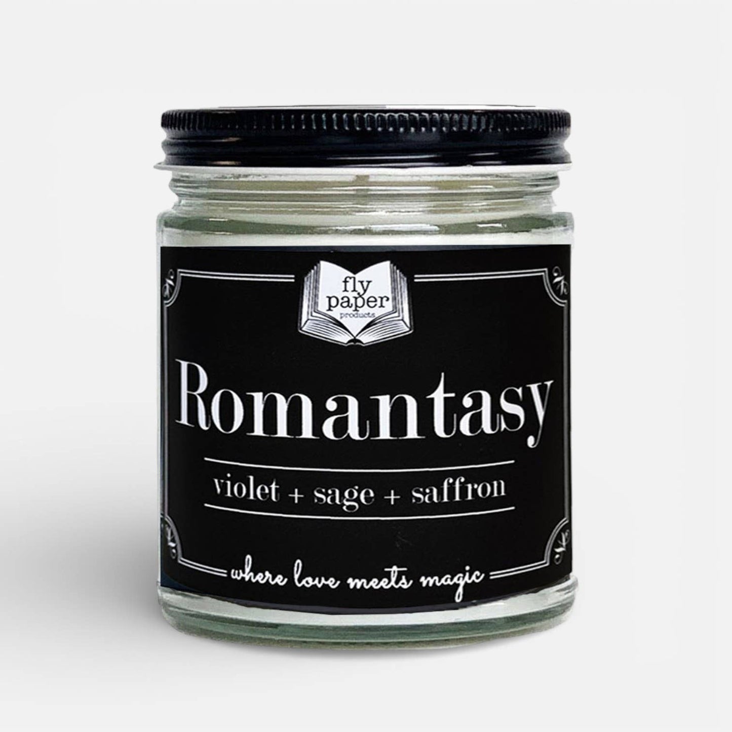 Romantasy 9oz Candle Violet + Sage + Saffron