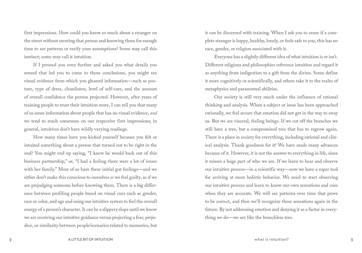 A Little Bit of Intuition: Extrasensory Perception