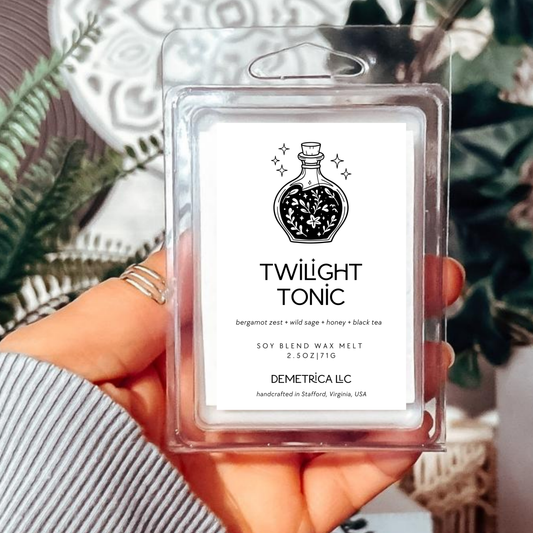 Twilight Tonic Soy Wax Melts, Witchy Spiritual Ritual