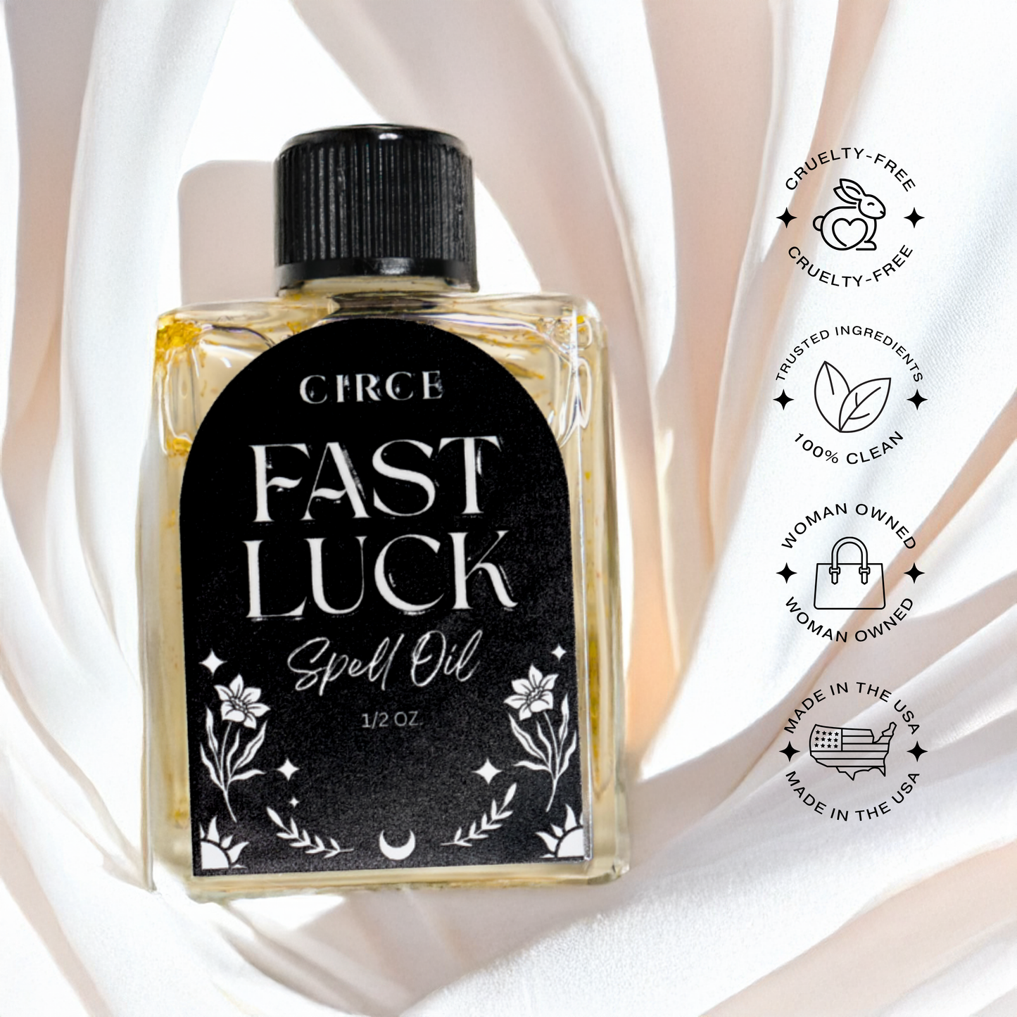 Fast Luck Spell Oil - Fortune and Opportunity 0.5oz