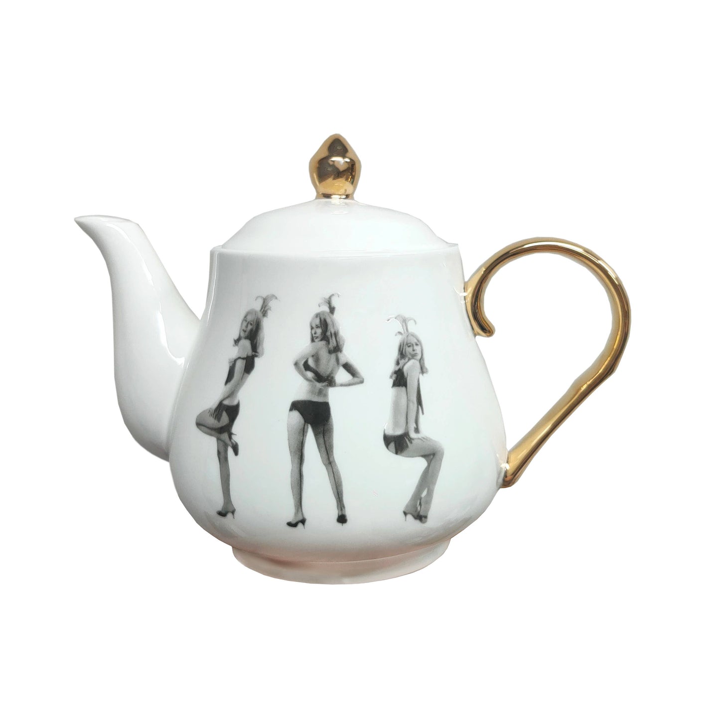 Burlesque Lady Teapot