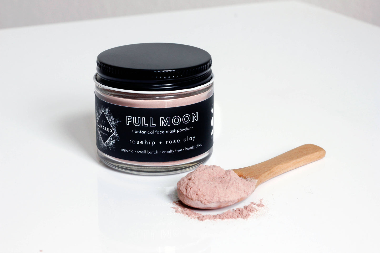 FULL MOON // Rose Botanical Face Mask