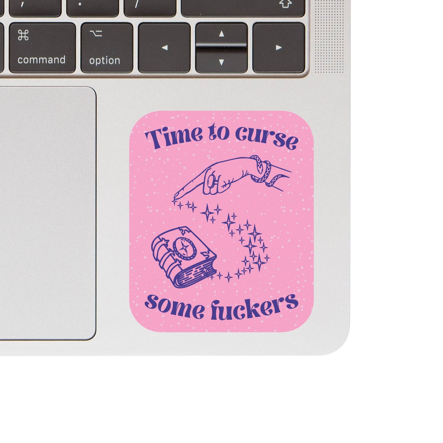 Curse Some Fuckers Funny Magic High Quality Vinyl Sticker