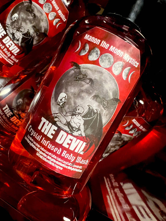 The Devil Crystal Infused Shower Gel