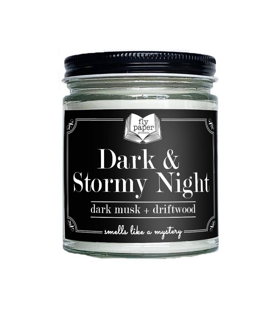 Dark & Stormy Night 9oz Candle Dark Musk + Driftwood