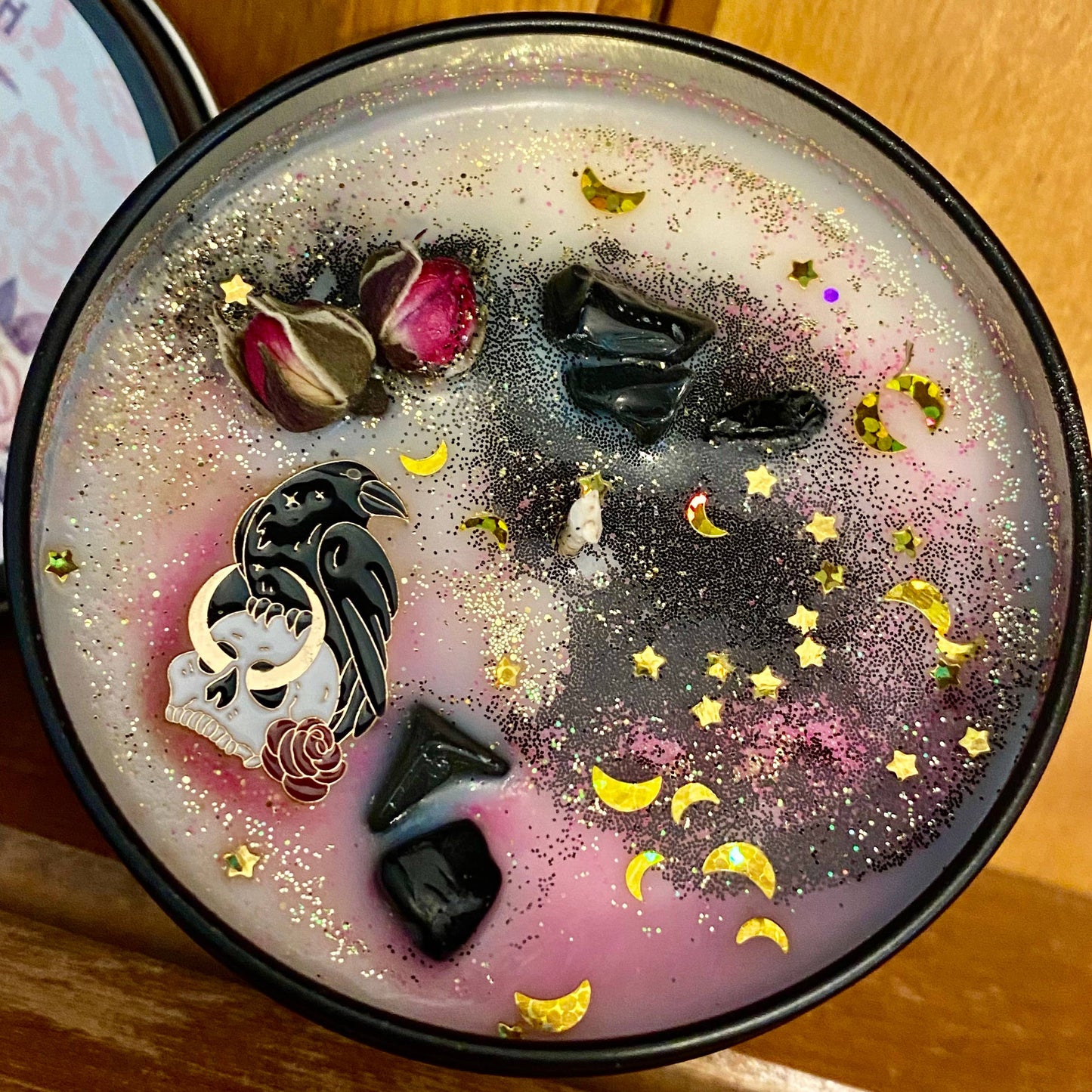 Nevermore Soy Candle | Lavender & Oud | Gothic | Vegan