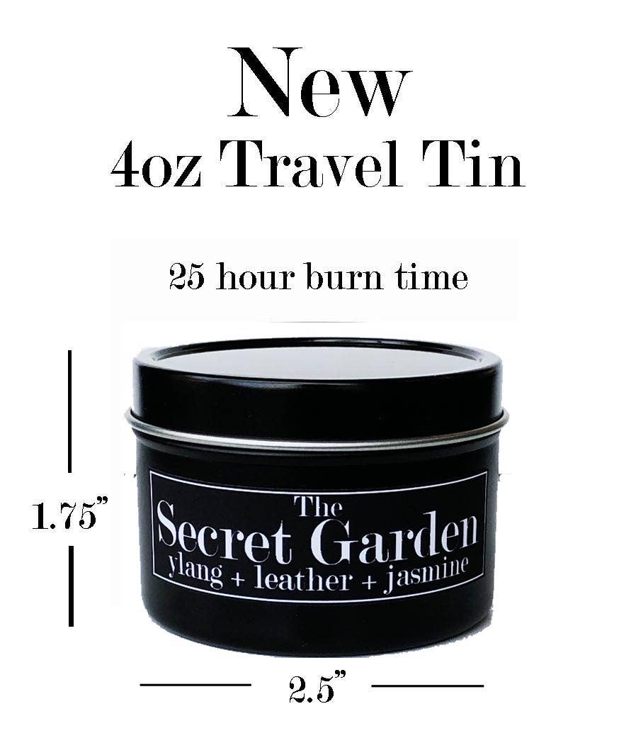 The Secret Garden 4oz Candle Ylang + Jasmine