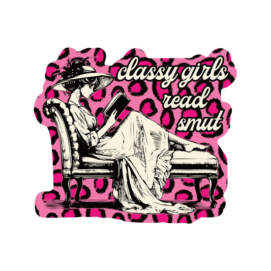 Smut Women Read Book Club High Quality Vinyl Sticker