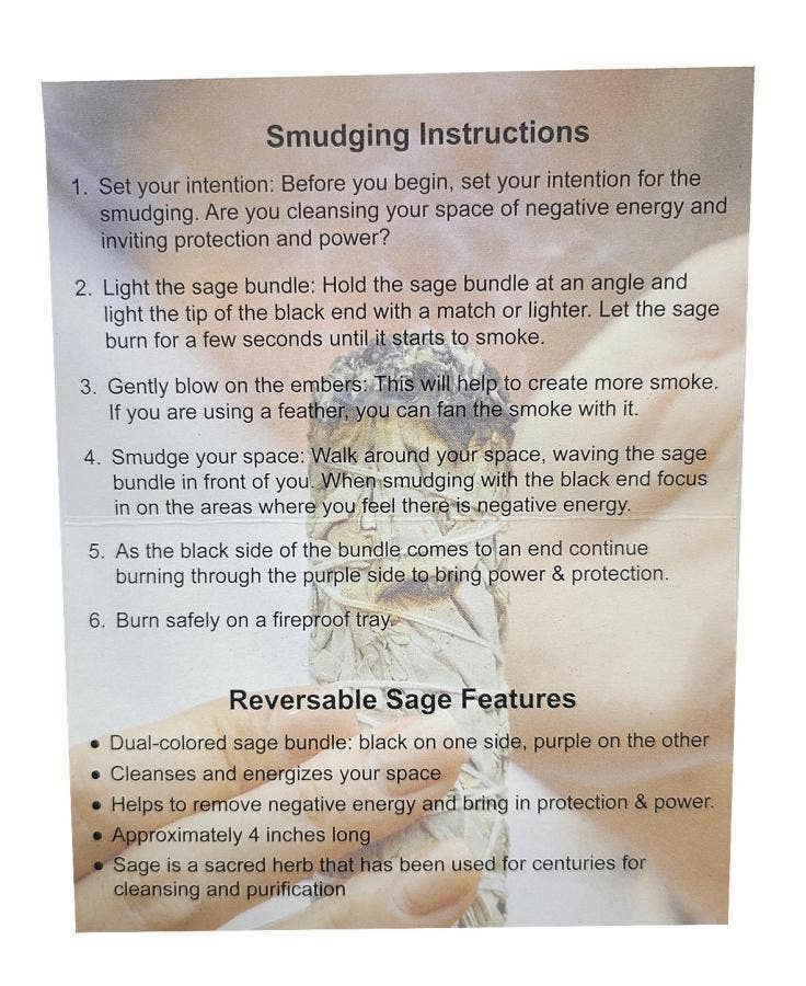 Reversable Sage 4" - Protection & Power