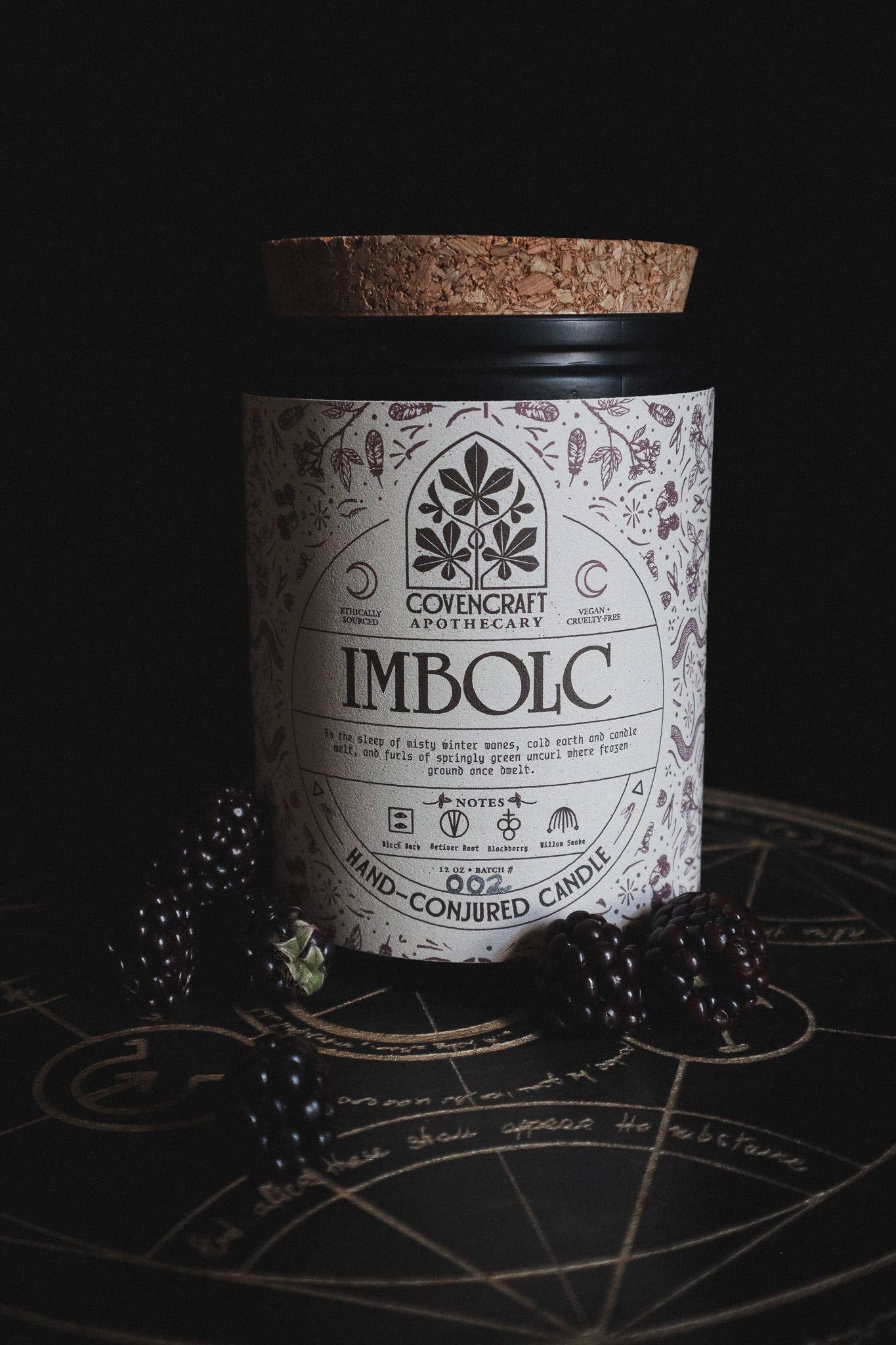 Imbolc Candle