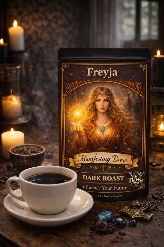 Freyja – Dark Roast Ritual Coffee (2.5 oz) Manifestation & Influence Blend