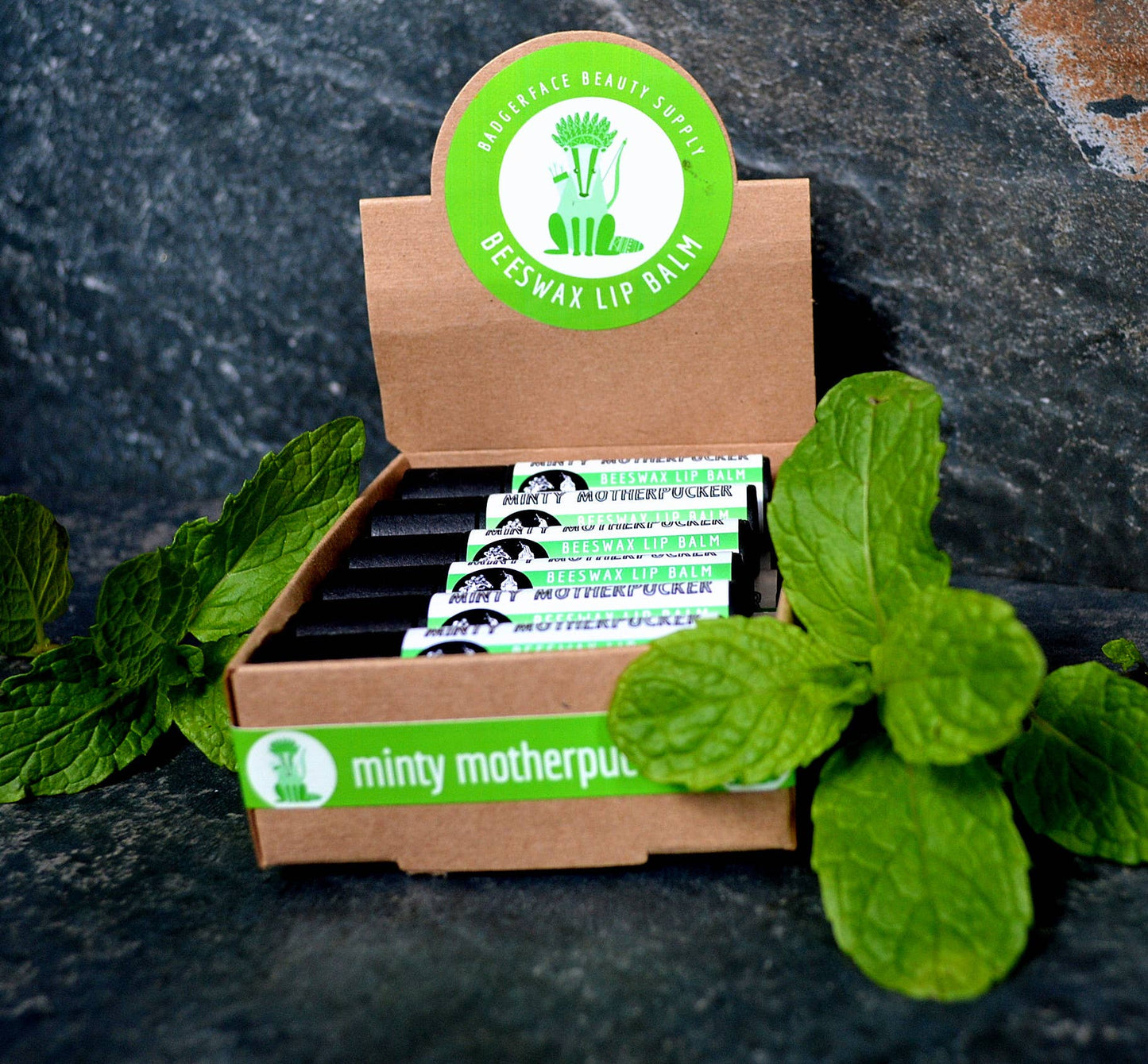 Lip Balm Display. Eco Lip Balm. Impulse Buys - 12 pack.