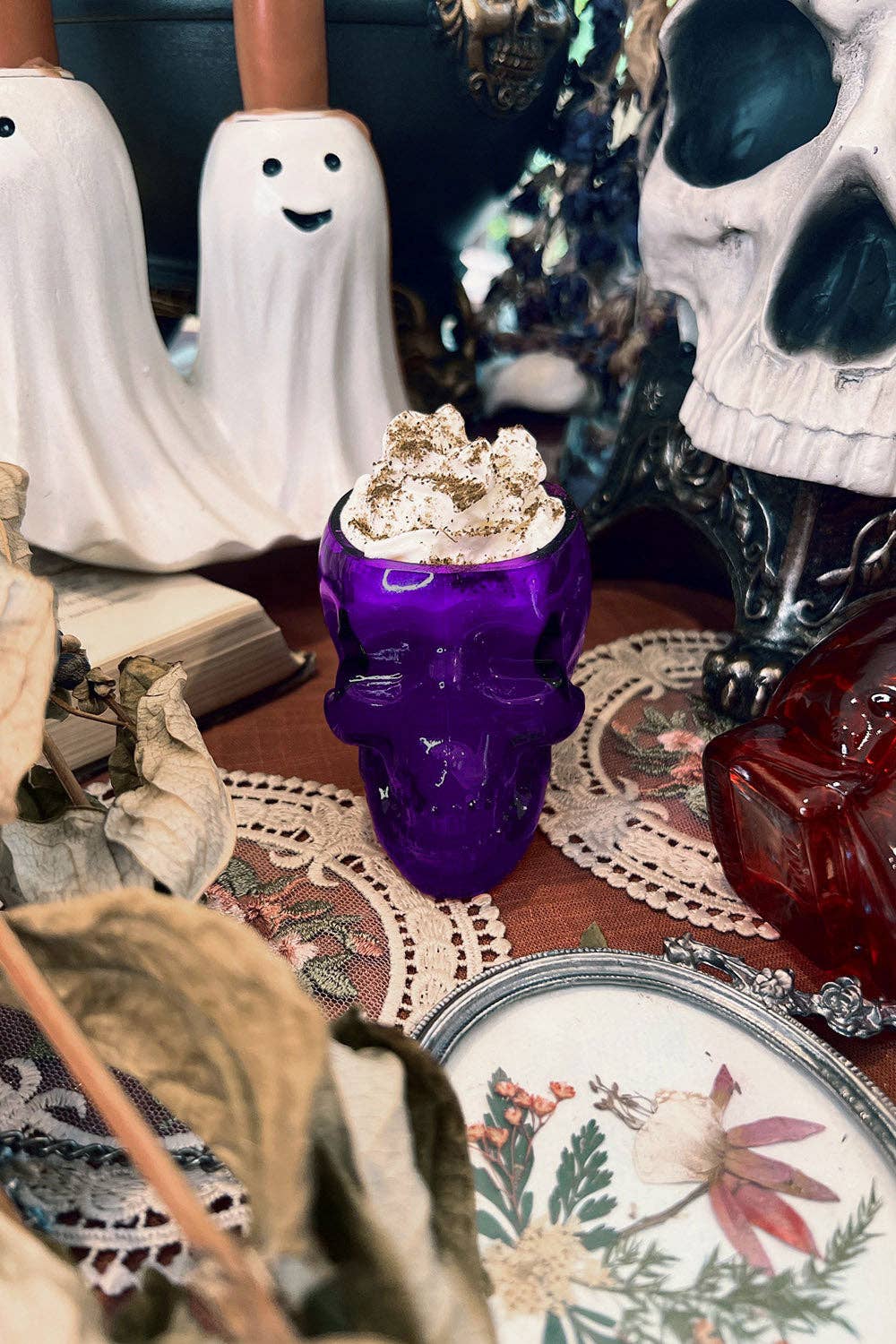 Skull Shot Glass [Deep Purple]