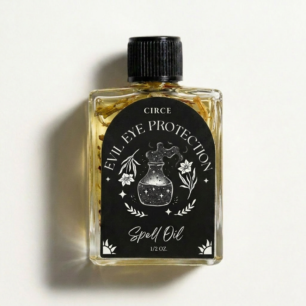 Evil Eye Protection Spell Oil - Warding 0.5oz