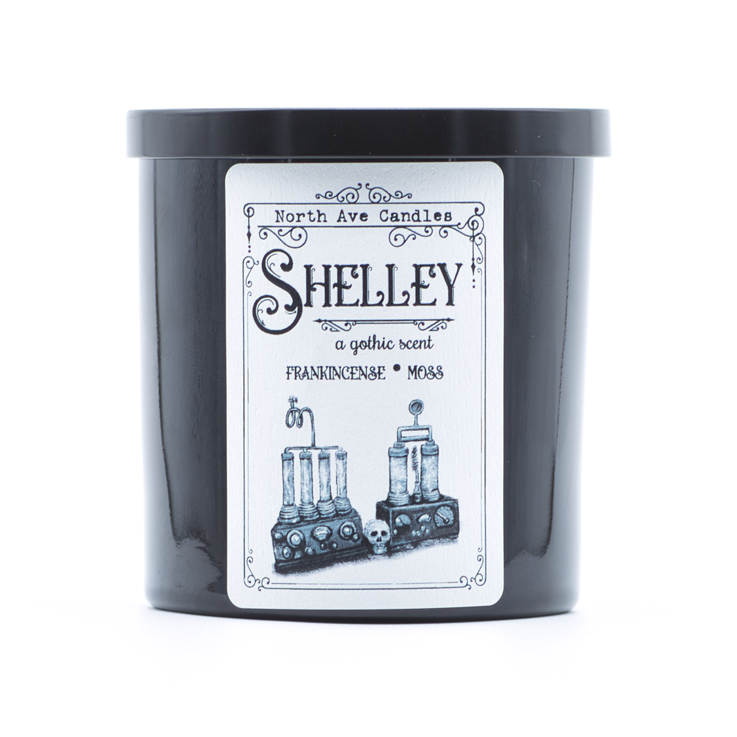 Mary Shelley / Gothic Candle / Bookish Gift / Curiosity Shop