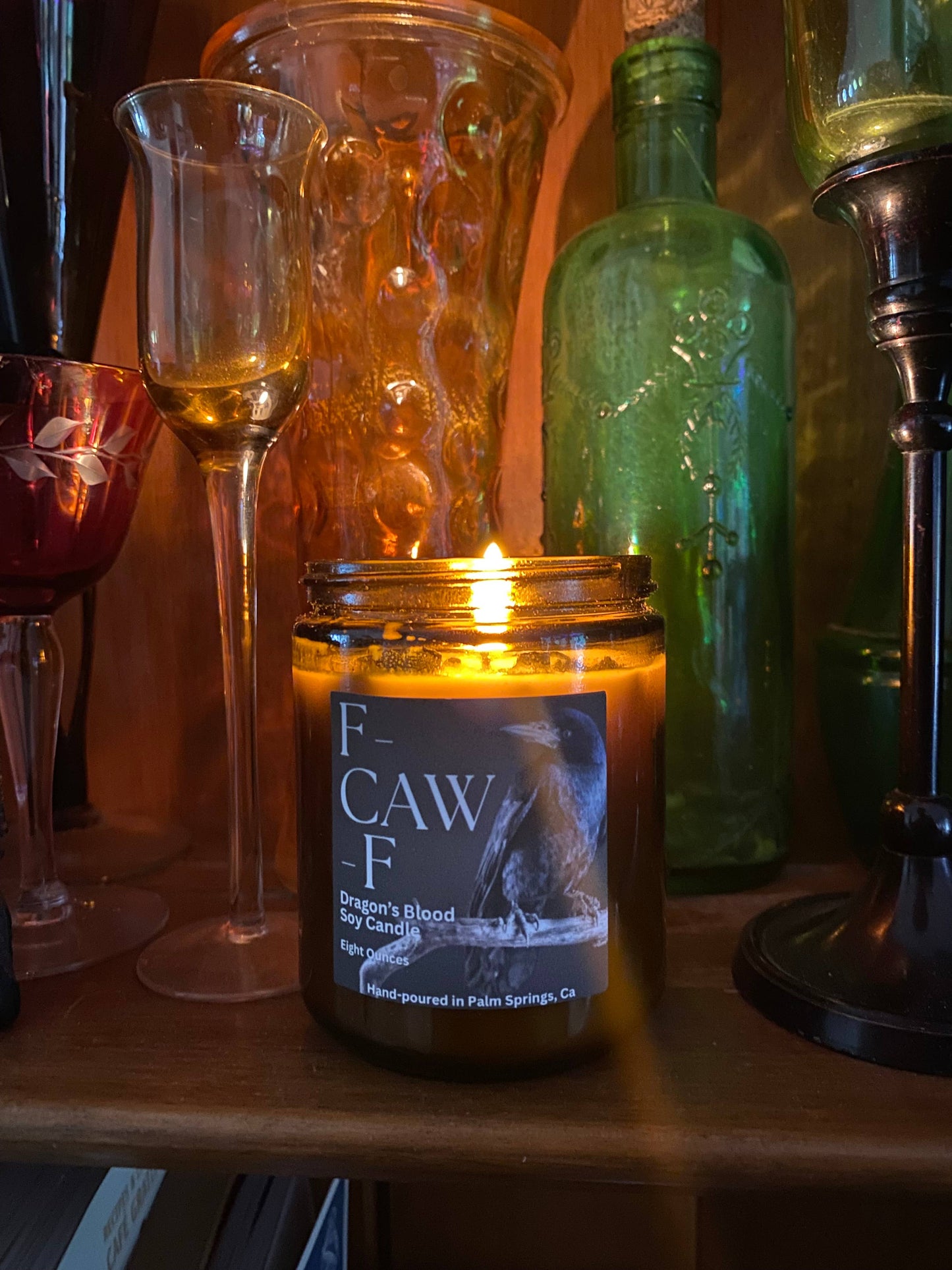 F-CAW-F Dragon’s Blood Soy Candle | 8 oz 