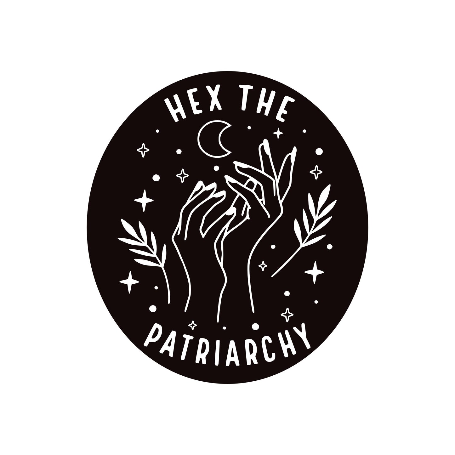 Hex Patriarchy Feminism Rights High Quality Vinyl Sticker