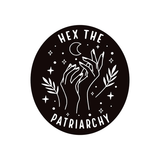 Hex Patriarchy Feminism Rights High Quality Vinyl Sticker