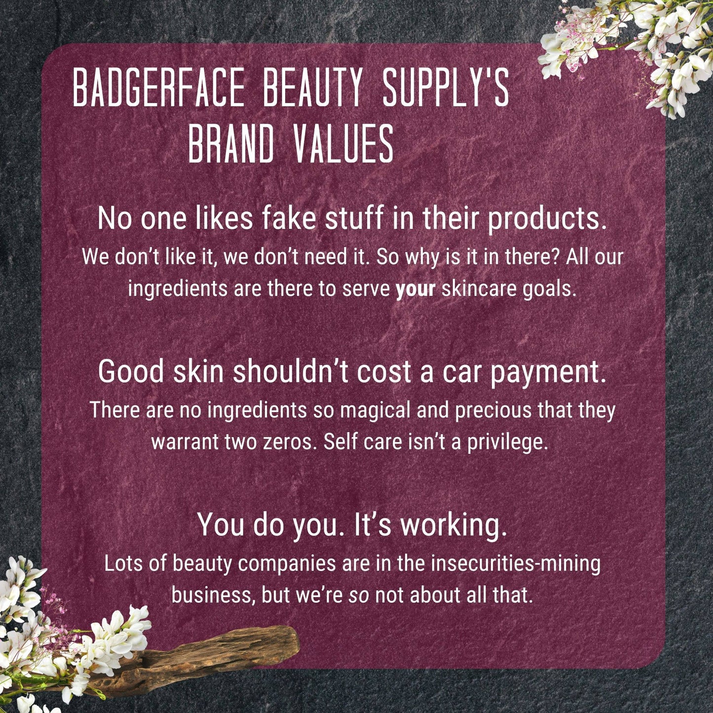 Natural Baking Soda Free Deodorant Stick.