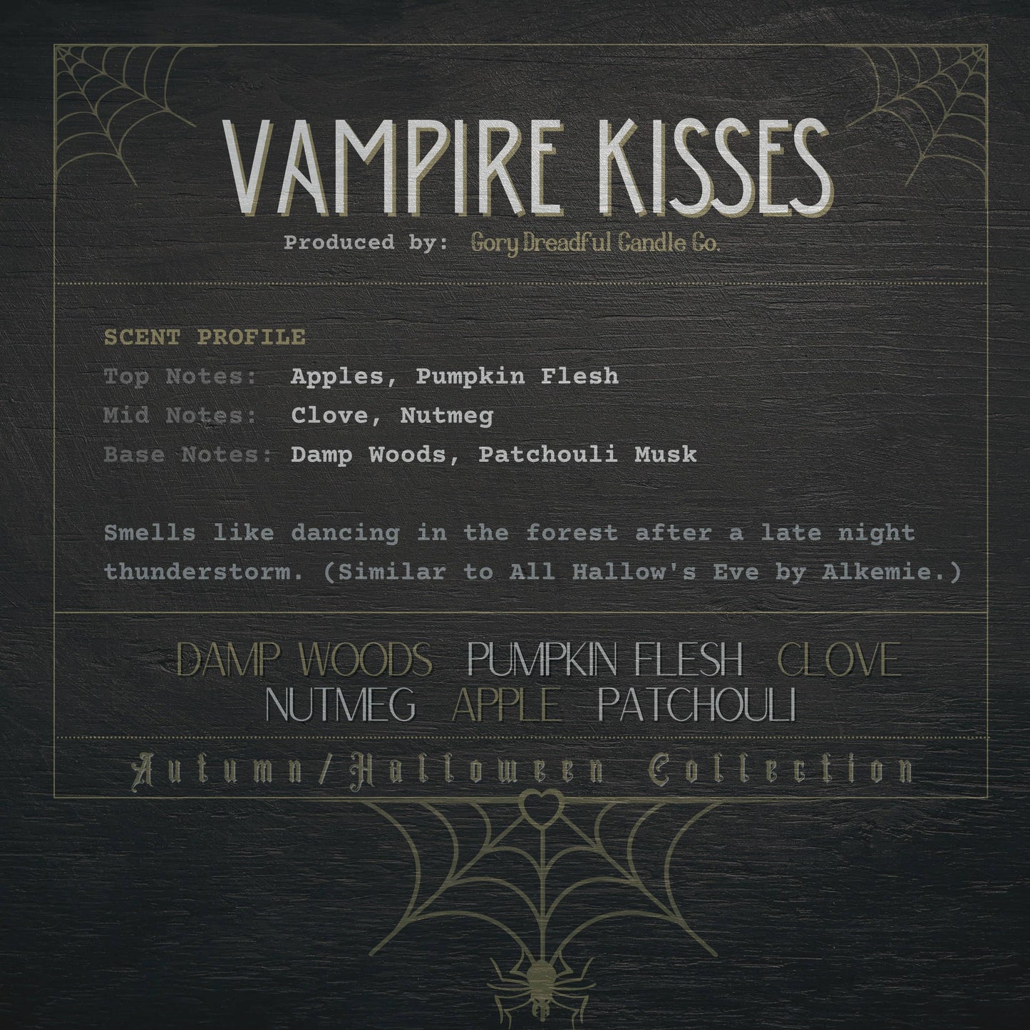 Vampire Kisses Wax Melt