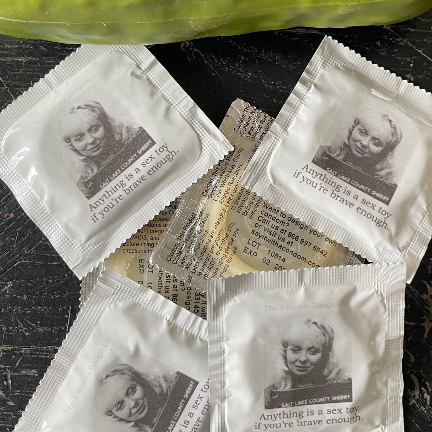 BIG HOUSE Condoms, Anything is a sex toy if you're...