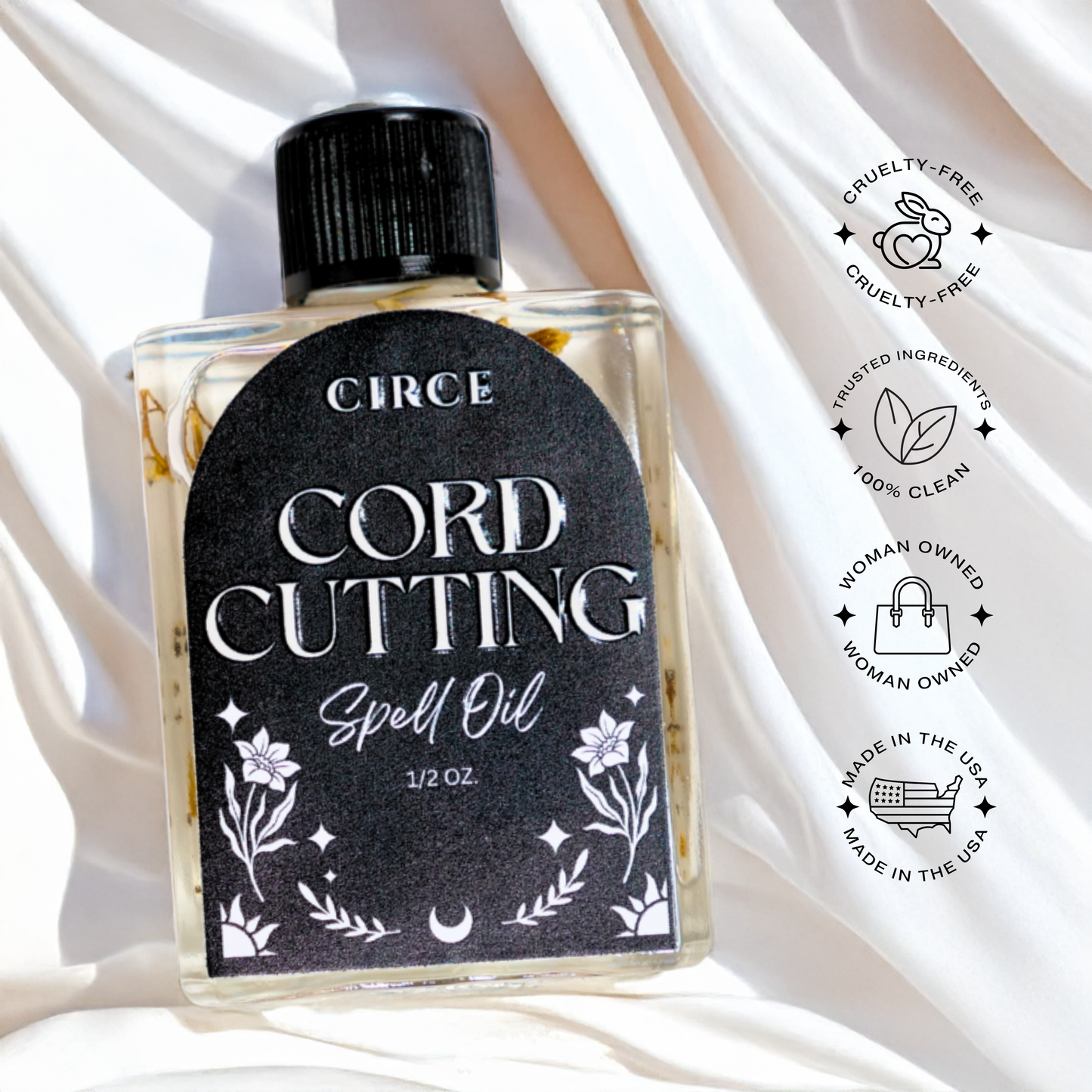 Cord Cutting Spell Oil - Release and Clearing 0.5oz
