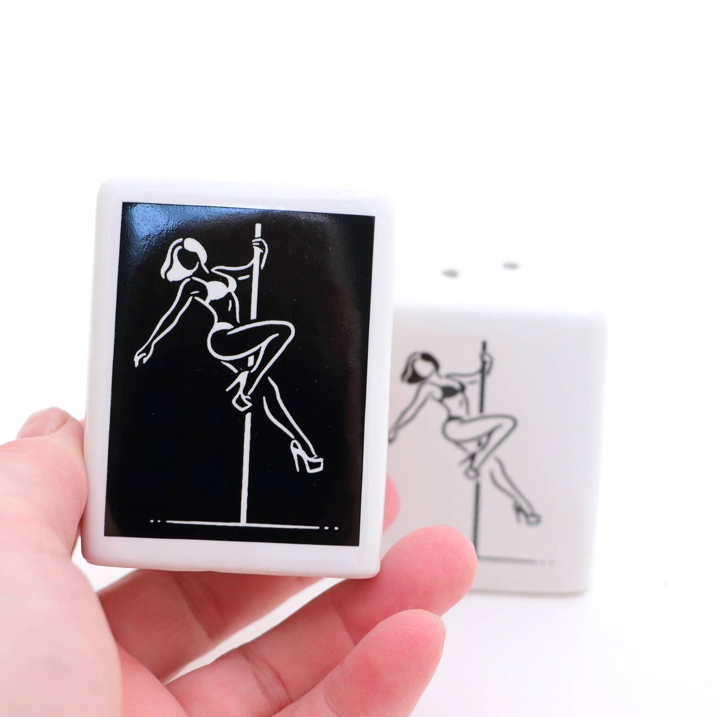 Stripper Salt and Pepper Shaker Set, Funny pole dancing
