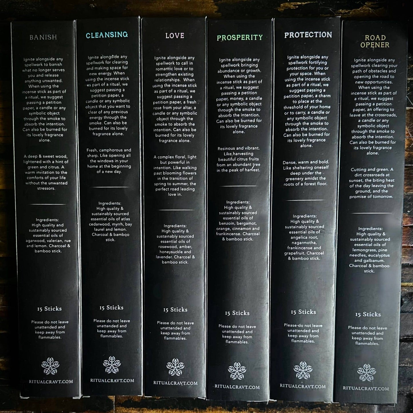 Love. Spell Incense Sticks.