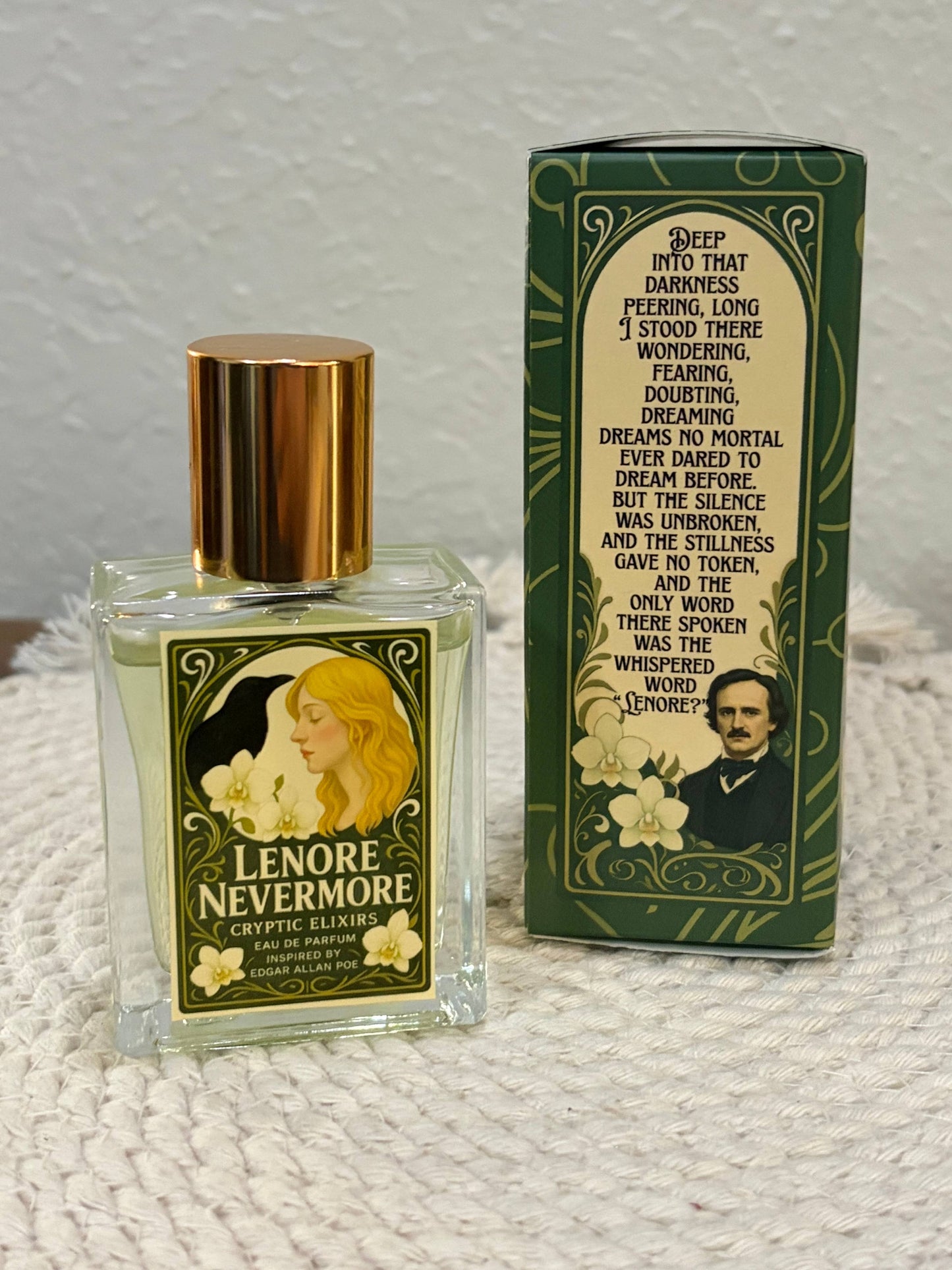 All 3 Women of Edgar Allan Poe Literary Perfume Collection 