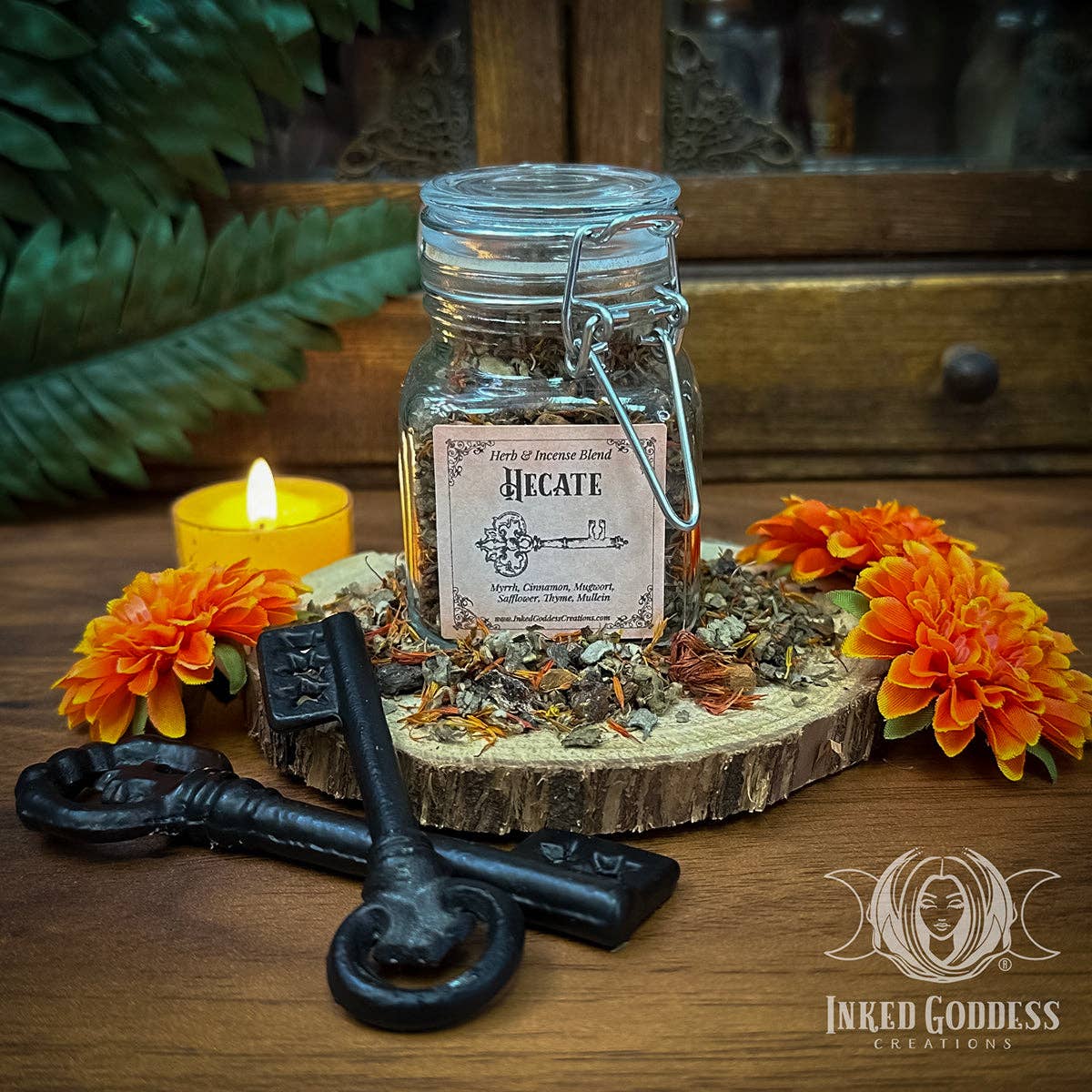 Hecate Herb Blend for Crossroads Magick, Prophecy & New Beginnings