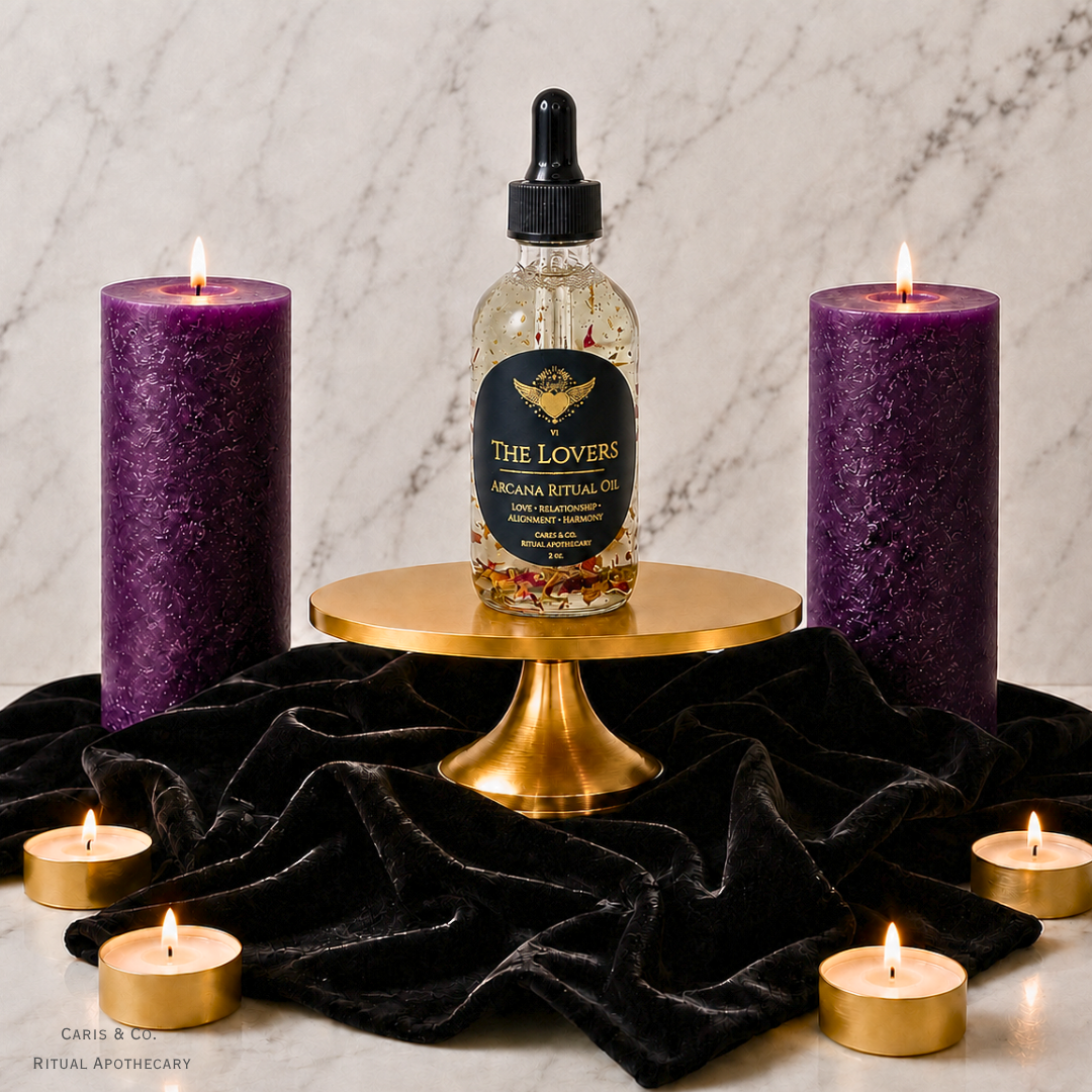 Arcana - The Lovers Tarot Ritual Oil (2 oz)