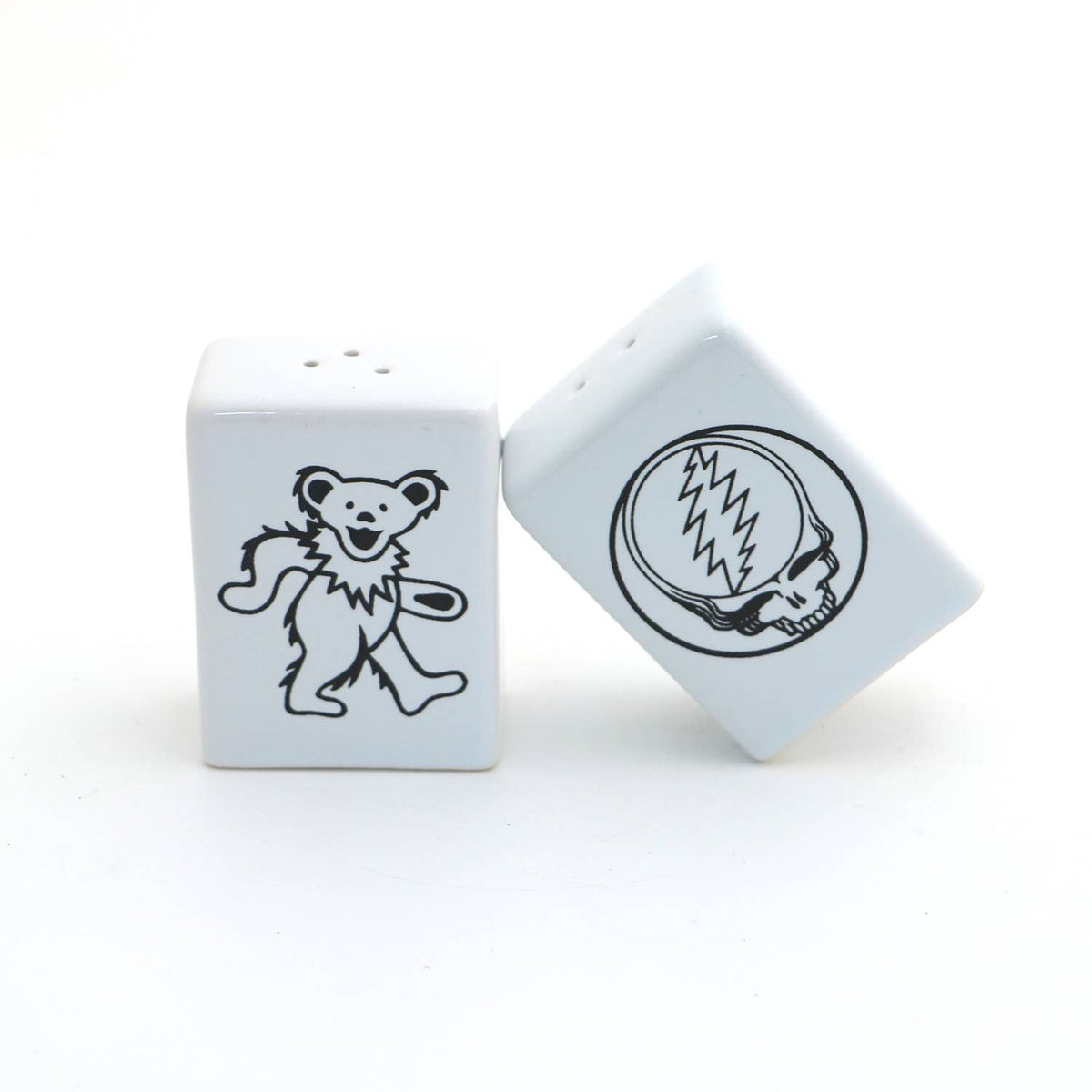 Grateful Dead Salt and Pepper Set -B/W