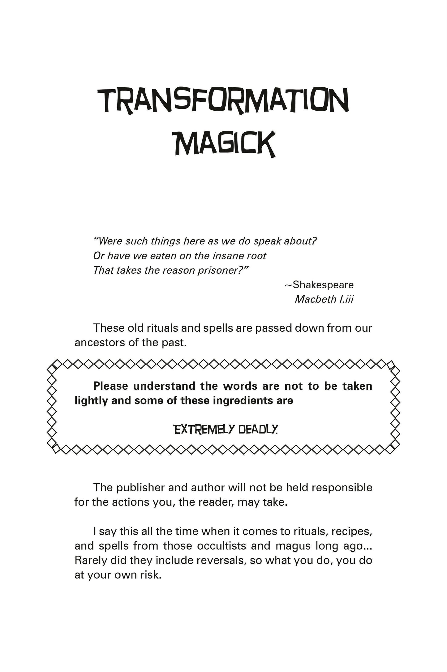 Werewolves: Myth, Mystery, and Magick