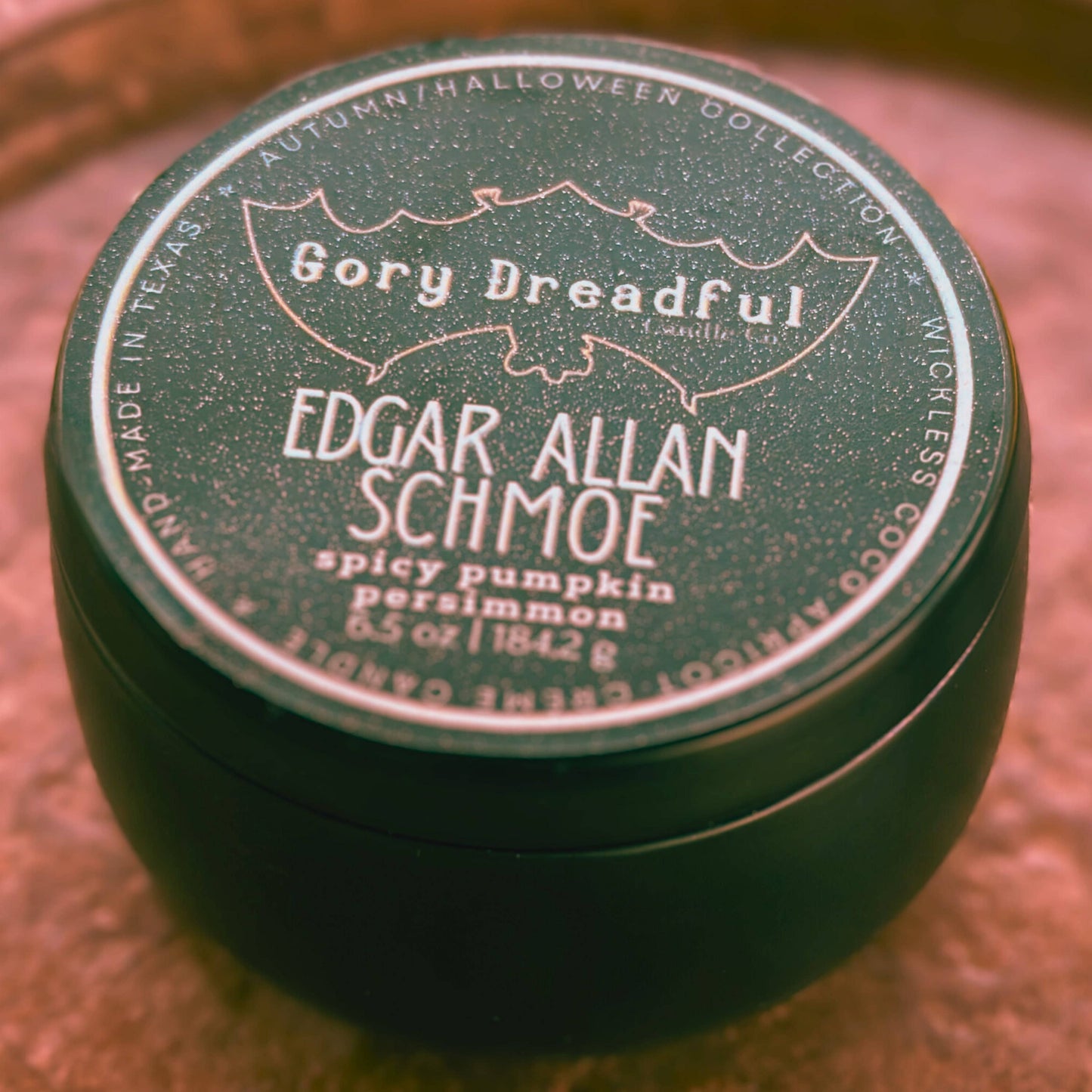 Edgar Allan Schmoe Wickless Candle