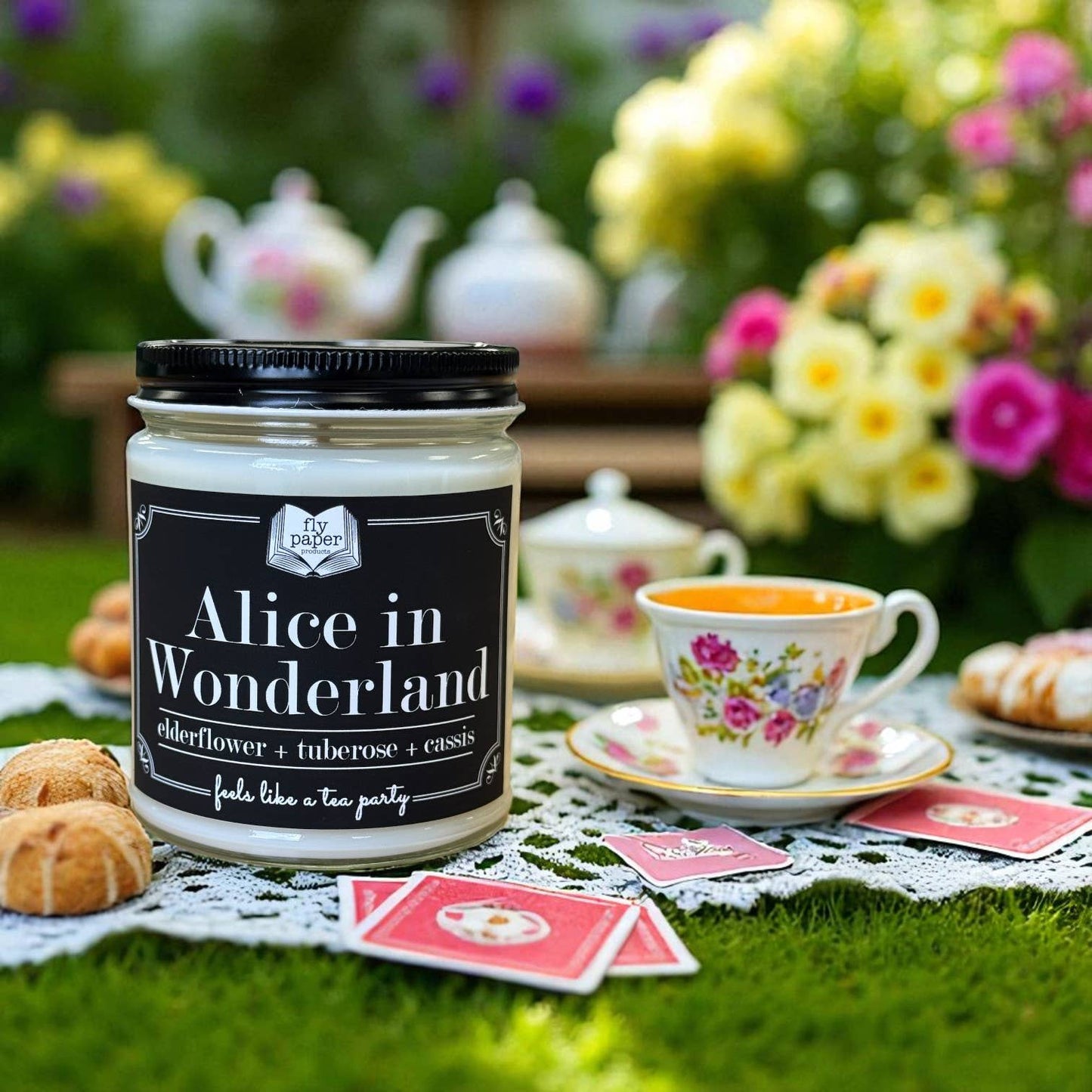 *New Scent* Alice in Wonderland 9oz Elderflower + Tuberose