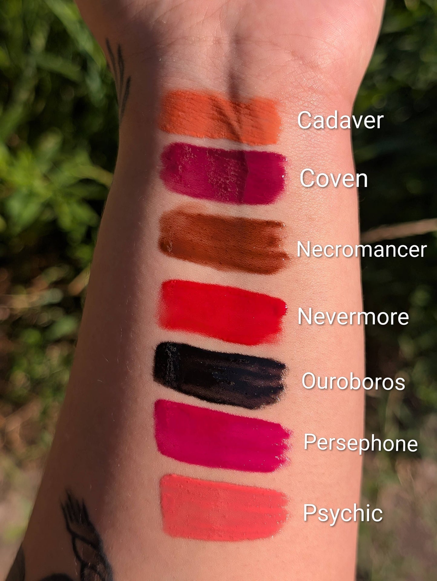 OUROBOROS (Silver Edition) - Black french vanilla lip gloss