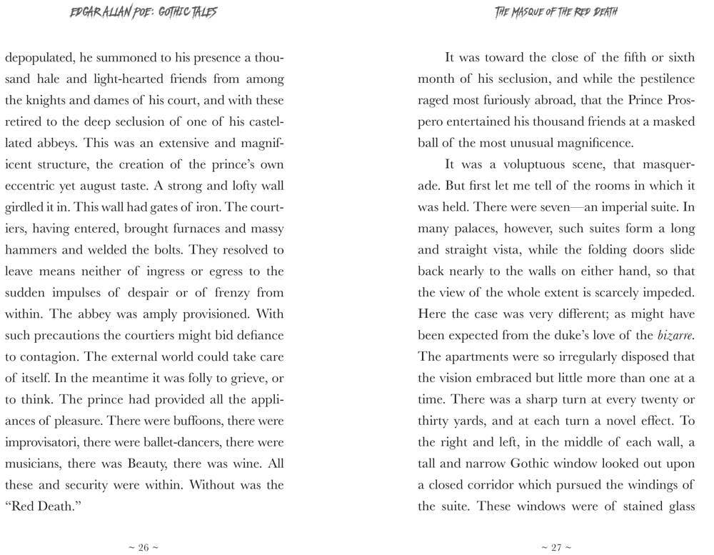 Edgar Allan Poe: Gothic Tales by Edgar Allan Poe