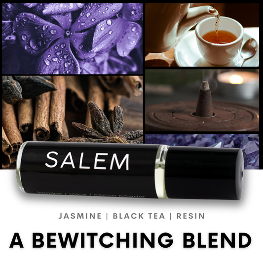 Salem - Witchy Perfume Oil - Jasmine & Incense