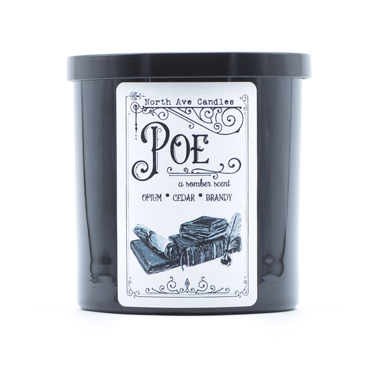 Edgar Allan Poe Candle / Book Candle / Curiosities Candle